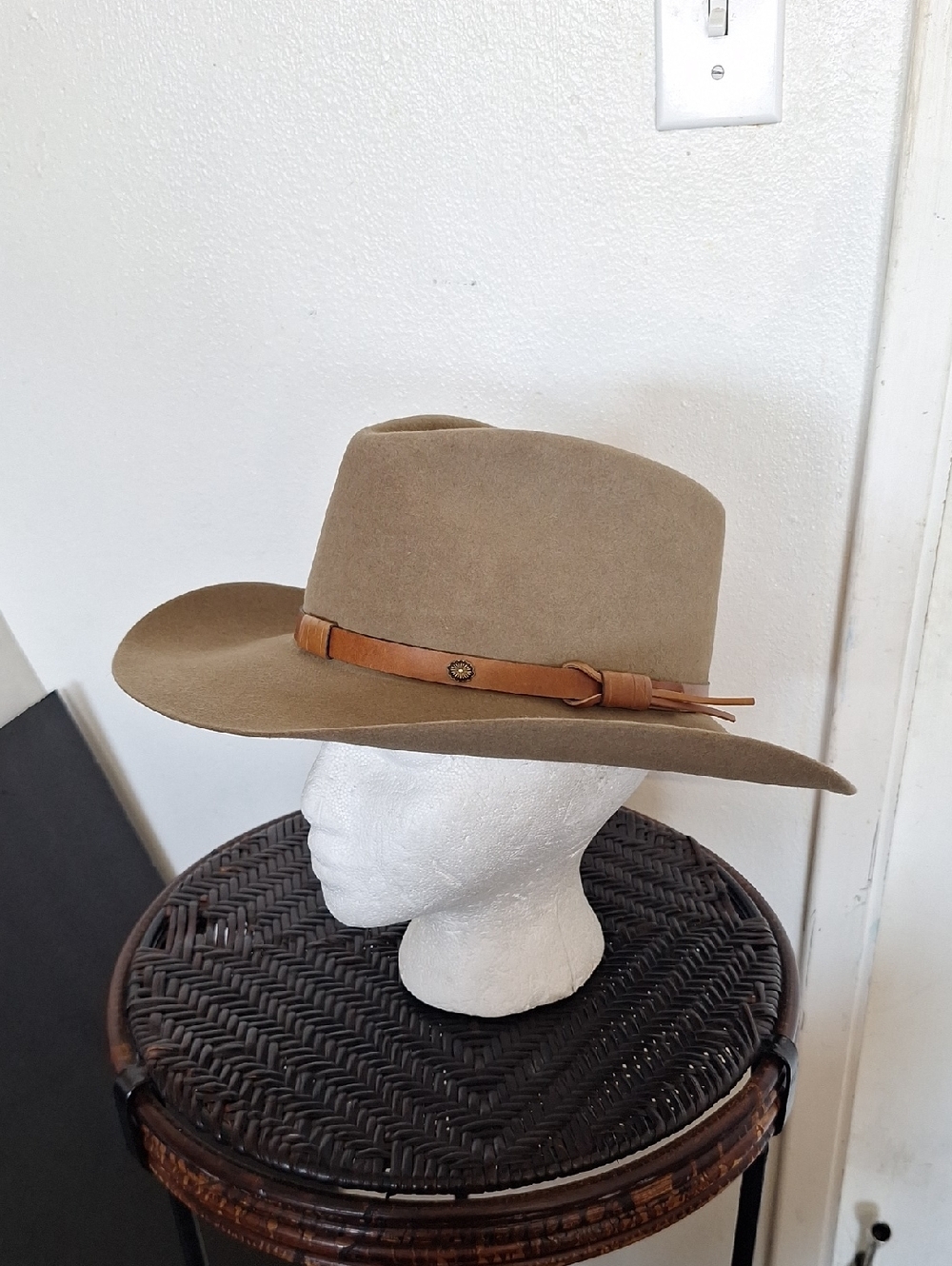 Stetson Catera Mens Hat Sz 7 1/8